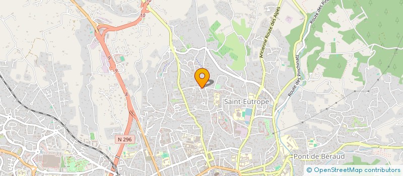 localisation de l'entreprise LA REPPE  AIX EN PROVENCE