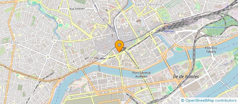 localisation de l'entreprise LA REPRISE à NANTES