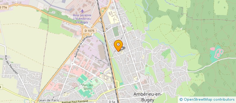 localisation de l'entreprise LA REPUBLIQUE à AMBERIEU-EN-BUGEY