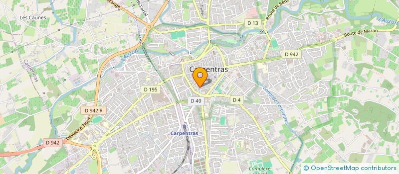 localisation de l'entreprise LA REPUBLIQUE A3  CARPENTRAS