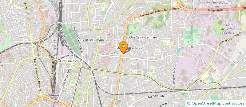 localisation de l'entreprise LA REPUBLIQUE DU CENTRE  ORLEANS