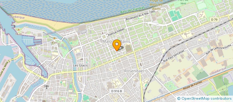 localisation de l'entreprise LA REPUBLIQUE DU SAVOIR à DUNKERQUE