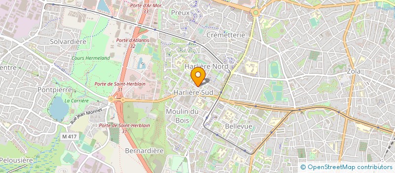 localisation de l'entreprise LA REPUBLIQUE UNIVERSELLE  SAINT-HERBLAIN