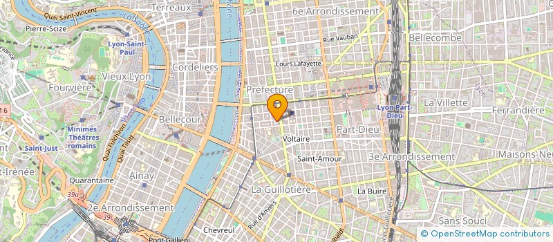 localisation de l'entreprise LA RESCAMPADE à LYON