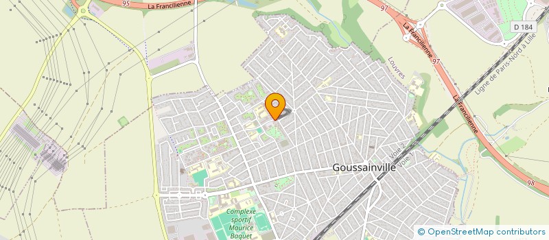 localisation de l'entreprise LA RESCOUSSE  GOUSSAINVILLE