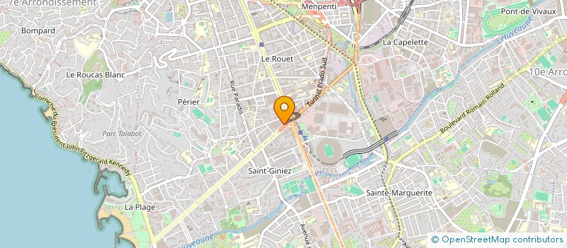 localisation de l'entreprise LA RESERVE à MARSEILLE