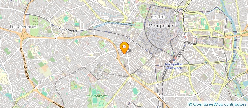 localisation de l'entreprise LA RESERVE  MONTPELLIER