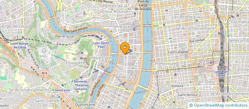 localisation de l'entreprise LA RESERVE  LYON