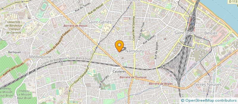 localisation de l'entreprise LA RESERVE  BORDEAUX