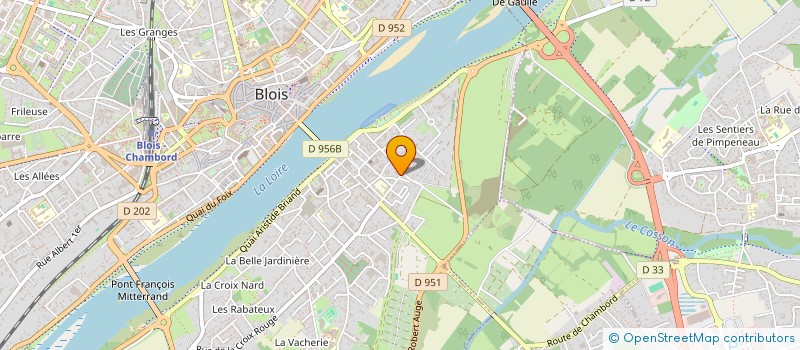 localisation de l'entreprise LA RESERVE à BLOIS