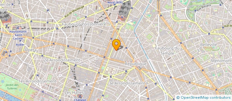 localisation de l'entreprise LA RESERVE  PARIS