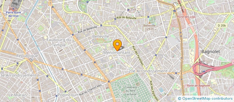 localisation de l'entreprise LA RESERVE DES ETUDIANTS (RDE)  PARIS
