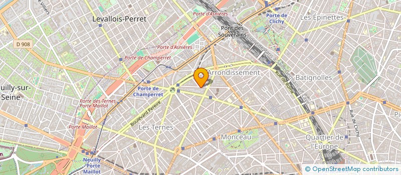 localisation de l'entreprise LA RESERVE DU 36  PARIS