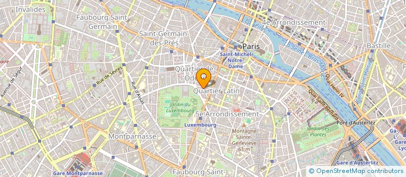 localisation de l'entreprise LA RESERVE PRODUCTIONS  PARIS