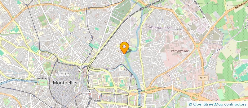 localisation de l'entreprise LA RESERVE RIMBAUD à MONTPELLIER
