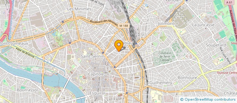 localisation de l'entreprise LA RESIDENCE à TOULOUSE