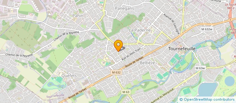 localisation de l'entreprise LA RESIDENCE à TOURNEFEUILLE
