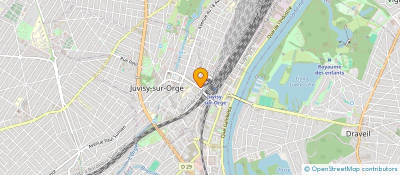localisation de l'entreprise LA RESIDENCE à JUVISY-SUR-ORGE