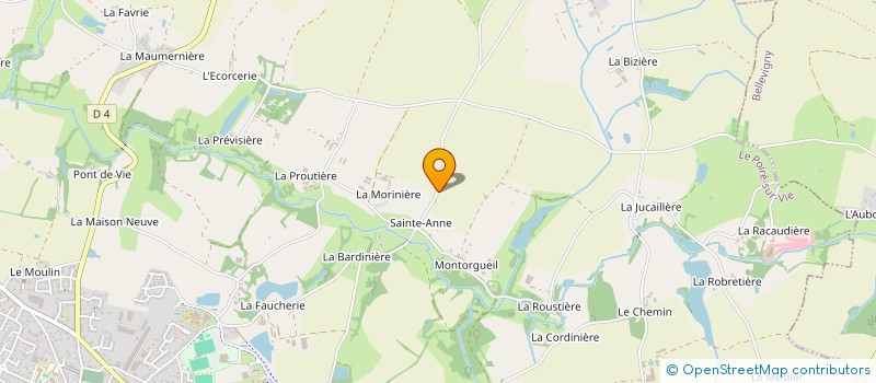 localisation de l'entreprise LA RESIDENCE DE L HIPPODROME à POIRE SUR VIE (LE)