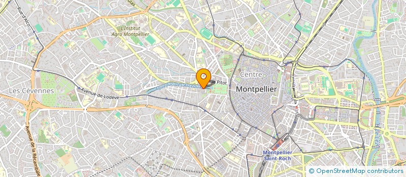 localisation de l'entreprise LA RESIDENCE LE VALLAURIS à MONTPELLIER