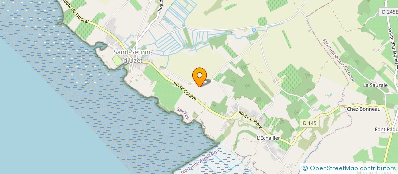 localisation de l'entreprise LA RESIDENCE MIDYMAX  CHENAC-SAINT-SEURIN-D'UZET