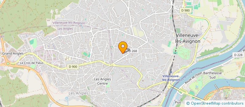 localisation de l'entreprise LA RESILIENCE  VILLENEUVE-LES-AVIGNON