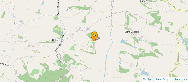 localisation de l'entreprise LA RESILIENCE  LA ROMIEU