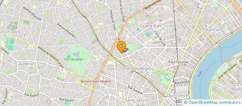 localisation de l'entreprise LA RESOLUE  BORDEAUX