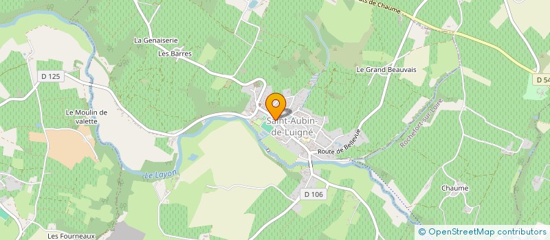 localisation de l'entreprise LA RESONNANCE à VAL-DU-LAYON