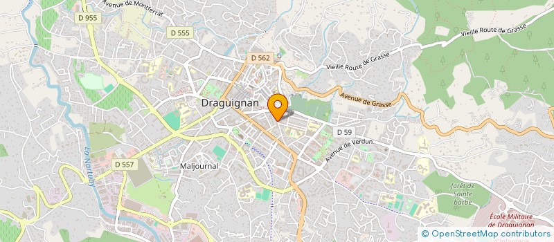 localisation de l'entreprise LA RESPELIDO  DRAGUIGNAN