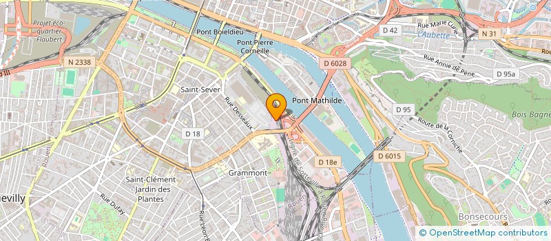 localisation de l'entreprise LA RESSAQUE  ROUEN