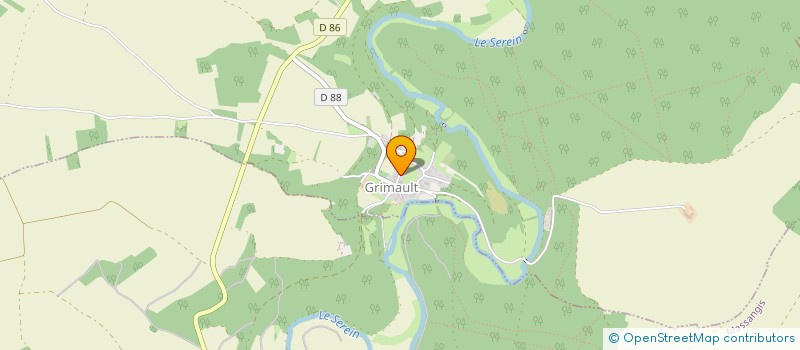 localisation de l'entreprise LA RETAIL FABRIK  GRIMAULT