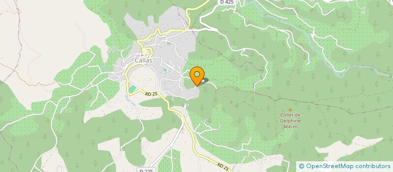 localisation de l'entreprise LA RETRAITE à CLAVIERS