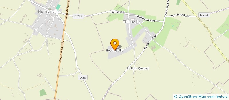 localisation de l'entreprise LA RETTINETTE  THIOUVILLE