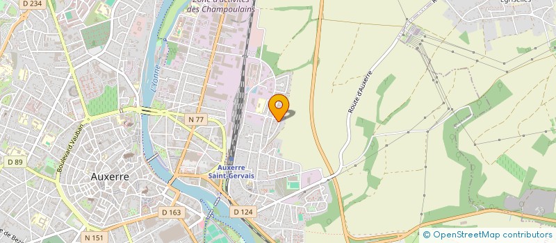 localisation de l'entreprise LA REUNION DANS L'YONNE : NOU LE A TER LA à AUXERRE
