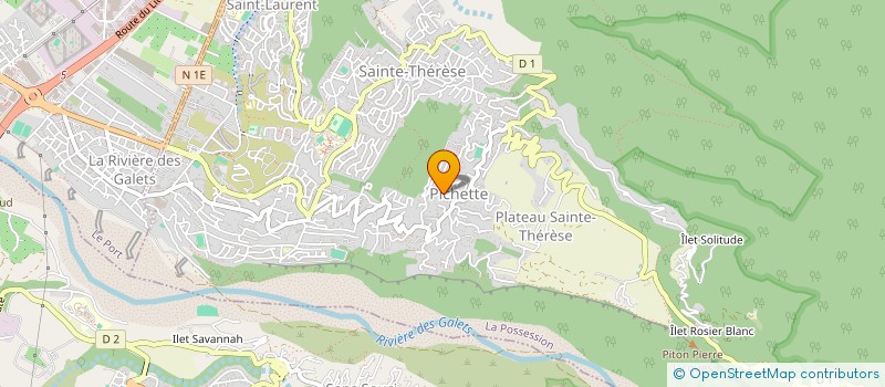 localisation de l'entreprise LA REUNION DES LAMHE à LA POSSESSION