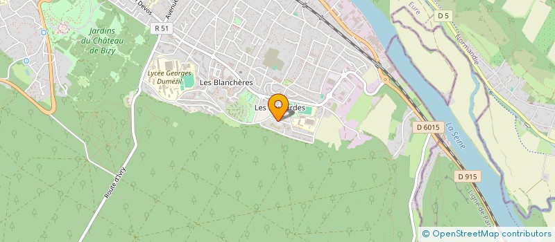 localisation de l'entreprise LA REUSSITE à VERNON