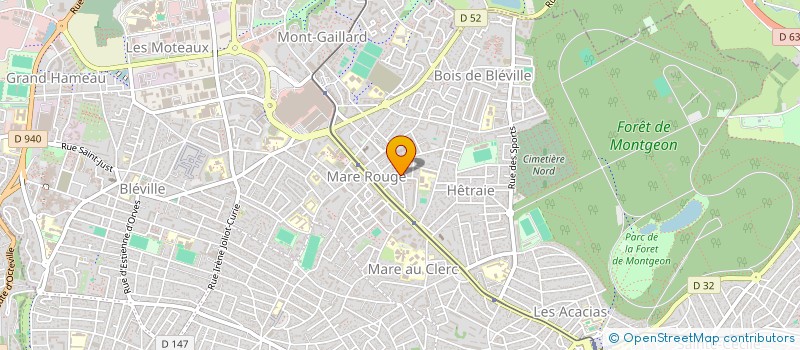 localisation de l'entreprise LA REUSSITE  LE HAVRE