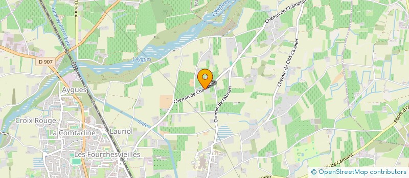 localisation de l'entreprise LA REUSSITE DE CHRISTOPHE à ORANGE
