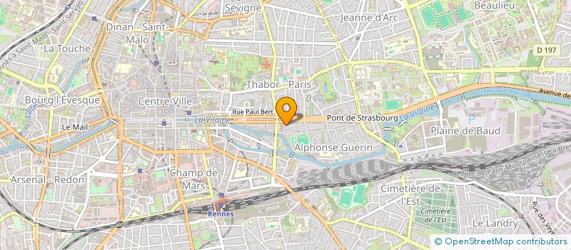 localisation de l'entreprise LA REUZERAIS  RENNES
