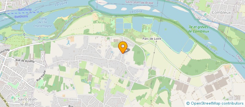 localisation de l'entreprise LA REVANCHE  SAINT-DENIS-EN-VAL