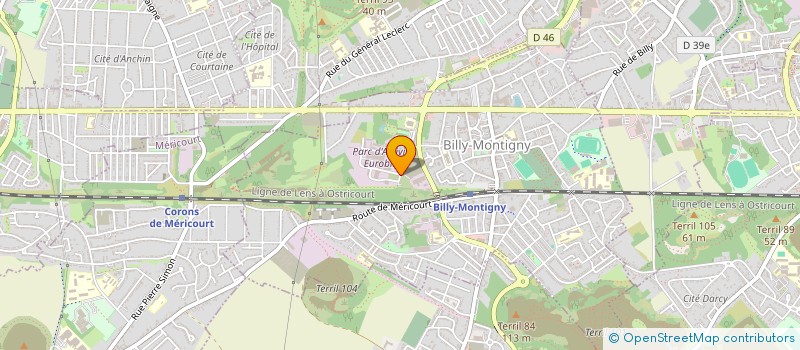 localisation de l'entreprise LA REVANCHE à BILLY-MONTIGNY