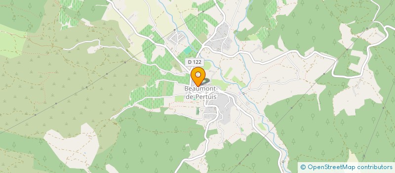 localisation de l'entreprise LA REVELATRICE  BEAUMONT-DE-PERTUIS