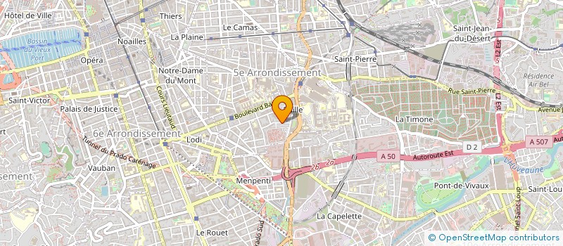 localisation de l'entreprise LA REVISITADA à MARSEILLE