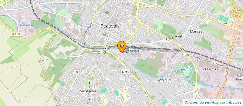 localisation de l'entreprise LA REVISITE  BEAUVAIS