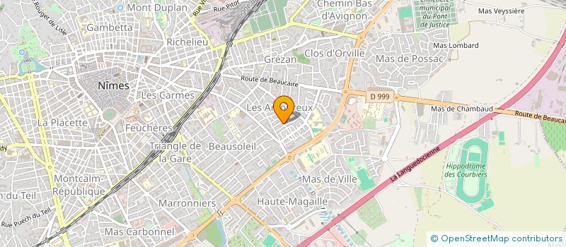 localisation de l'entreprise LA REVO FOOTBALL  NIMES