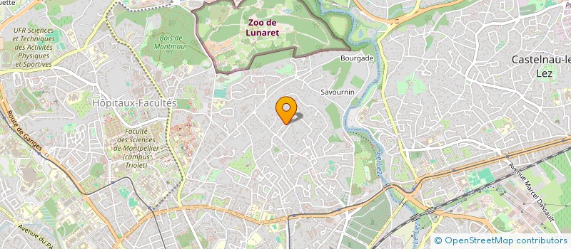 localisation de l'entreprise LA REZENGE - ARVIEUX  MONTPELLIER