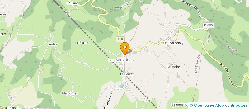 localisation de l'entreprise LA RHODANIENNE D'IMMOBILIER  VALSONNE