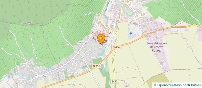 localisation de l'entreprise LA RHUMATOLOGIE PRATIQUE DU PRATICIEN  PIERRY