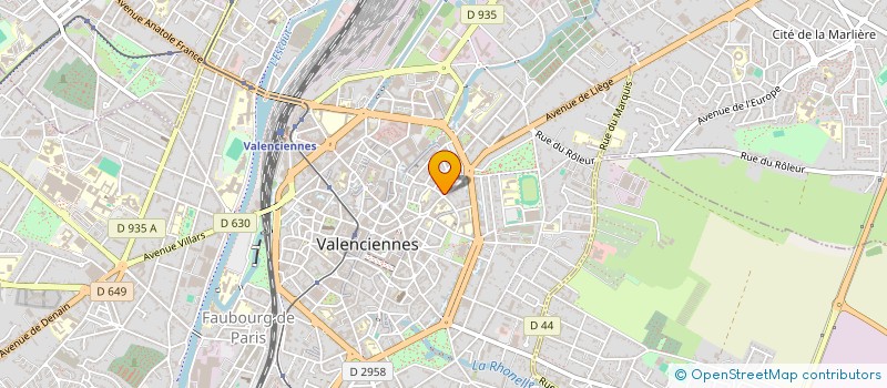 localisation de l'entreprise LA RHUMERIE à VALENCIENNES